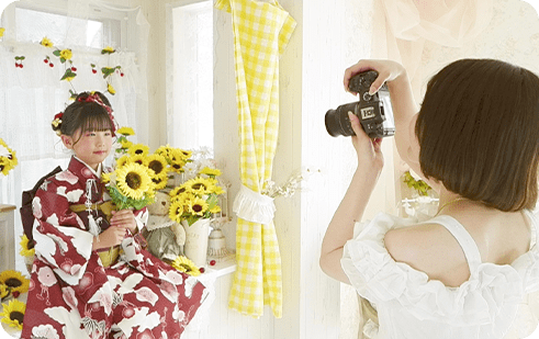 こんなにかわいい写真が撮影できます！